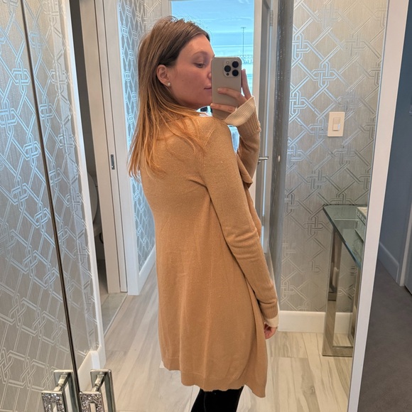 Theory 100% Cashmere Open Front Cardigan Size Petite - Picture 2 of 8